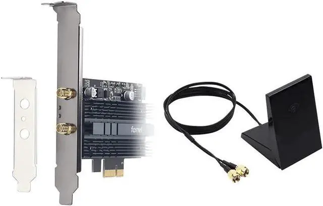 Alt view image 5 of 7 - WiFi 6 AX200NGW PCI-E WiFi Adapter Card PCIe Wi-Fi 6 802.11ax Card PC Internet Network Wireless PCI Card Next-Gen MU-MIMO 2x2 2.4GHz 5GHz BT 5.1 3000Mbps 11AX Miracast vPro AX200 OFDMA WiFi nic