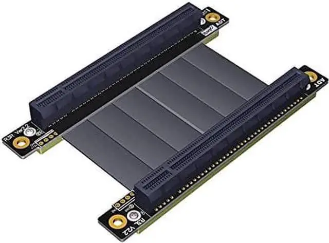 Main image of JAENFONG ADT-LINK PCIE X16 Extension Line x16 Male to Female Pcie TX-TX Signal Direct Cable PCIe3.0x16 gen3 128G/bps High Speed Transmission (R33LR,15cm)