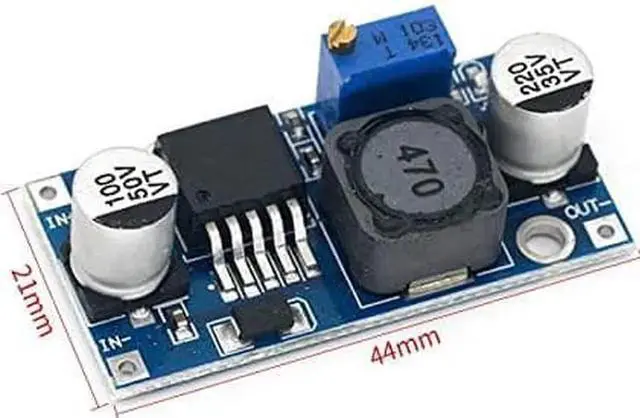 Alt view image 2 of 5 - JAENFONG LM2596s DC-DC Buck Converter 3A Adjustable Voltage Regulator 3.2-35V 1.25-35V DIY Power Supply Step Down Module (1 Pack)