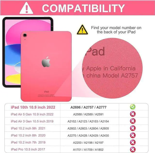 Alt view image 6 of 7 - Cute Spaceman Astronauts Case for iPad 10th Generation 10.9 Inch 2022 A2696 A2757 A2777, Silicone Kids Boys Girls Case with Pencil Holder,Carrying Shoulder Strap,Handle Grip,Kickstand-Black Red