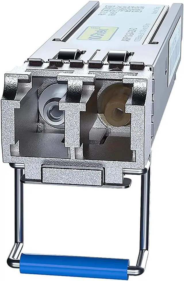 Alt view image 2 of 7 - 1.25G SFP Transceiver 1000Base-LX, 1310nm SMF, up to 10 km, for GLC-LH-SMD, Meraki MA-SFP-1GB-LX10, Ubiquiti UniFi, Fortinet, Mikrotik, D-Link, Netgear, TP-Link TL-SM311LS and More, Pack of 2