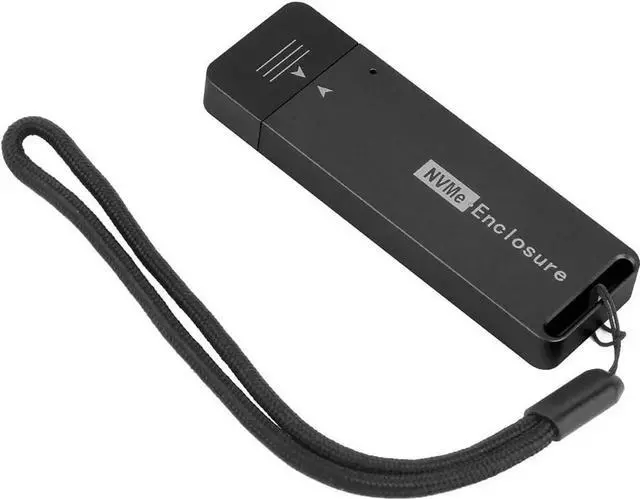 Main image of JAENFONG M.2 2242 2230 SSD Enclosure M.2 PCIe NVME to USB3.1 Type-A Gen 2 Hard Disk External Enclosure for NVMe SSD (Black)