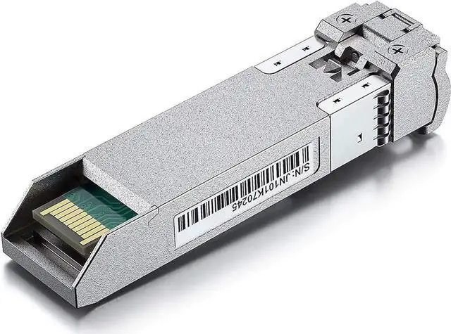 Alt view image 2 of 6 - JAENFONG 10GBase-LR SFP+ Transceiver, 10G 1310nm SMF, up to 10 km, Compatible with HPE JD094B, Ubiquiti UniFi UF-SM-10G, Mikrotik, Netgear, D-Link, Supermicro, TP-Link and More
