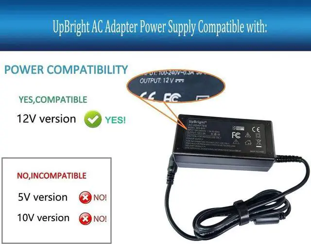 Alt view image 4 of 4 - UpBright 12V AC Adapter Compatible with Arcade1up Game Machine Arcade 1up ALL Riser Cocktail Table RYJ0136PAU0 RYJ0136PAU1 RYJ0136PAU2 RYJ0136PAU3 RYJ0136PAU4 RYJ0136PAU5 BIton BI36-120300-U2 3A Power
