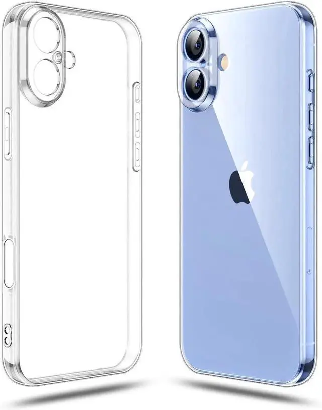 Main image of Shamos Clear TPU Case for iPhone 17 with Camera Protection Ultra Slim Shockproof Anti-Yellowing Scratch-Resistant Wireless Charging Compatible Enhanced Grip (for iPhone 17)