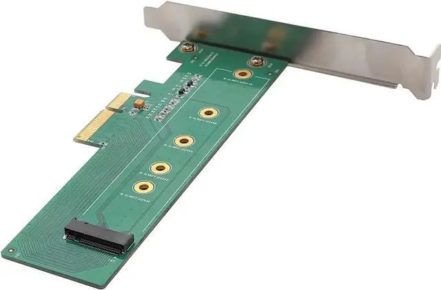 Alt view image 7 of 7 - JAENFONG I/O Crest M.2 NGFF PCIe SSD to PCI Express 3.0 x4 Host Adapter Card - Support M.2 M-Key PCIe (NVMe or AHCI) Type 22110, 2280, 2260, 2242