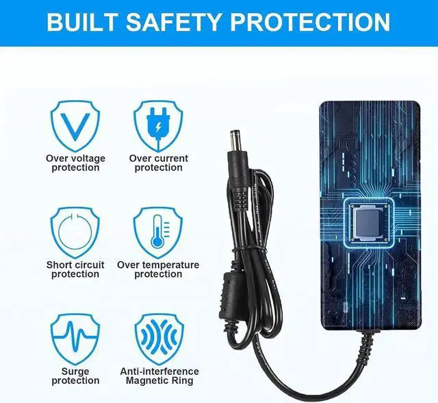 Alt view image 5 of 6 - 24V Power Supply 24V 6A Power Supply 100V-240V AC to 24V DC Power Supply with LED Terminal Connector 24 Volt 6 Amp Power Supply 5A 4A 3A 2A 1A DC Adapter with 5.5x2.1mm Jack