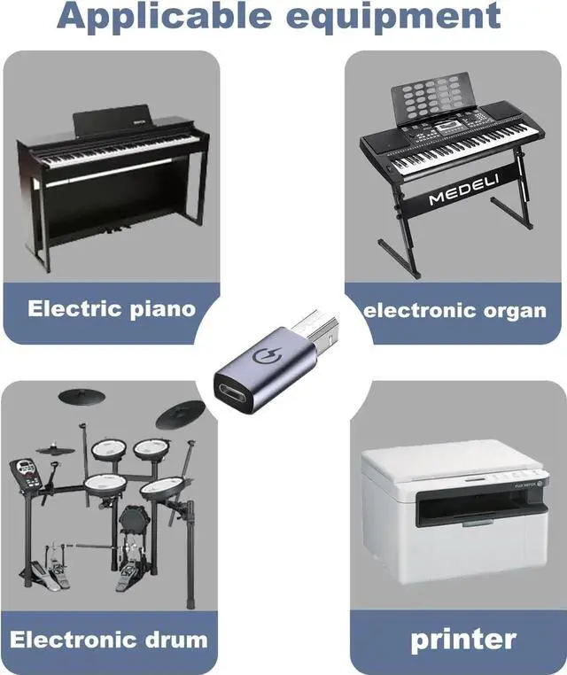 Alt view image 4 of 7 - USB C to Micro Adapter USB C to Micro Adapter Micro to USB C Adapter USB C to USB Adapter USB to USB C Adapter USB C to USB B Adapter 9 Stck.