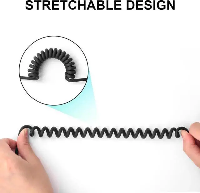 Alt view image 2 of 7 - Replacement Extension Aux Auxiliary Audio Cord Cable Wire for Beats by Dr Dre Pro/Detox Edition Headphones(Black)