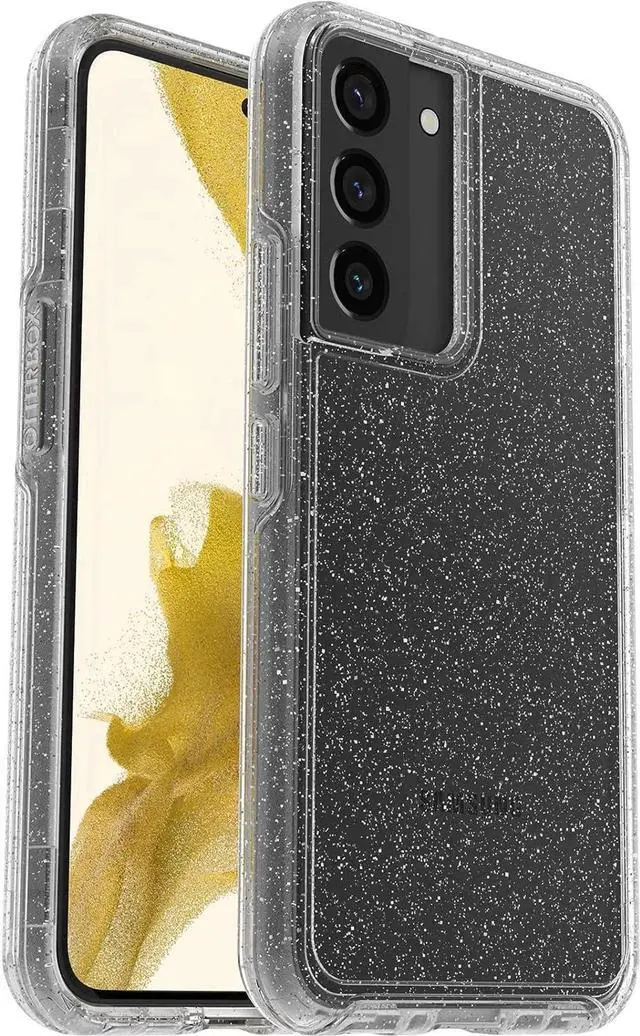 Main image of Galaxy S22 Symmetry Series Case - STARDUST (GLITTER/CLEAR) Ultra-Sleek Wireless Charging Compatible Raised Edges Protect Camera & Screen