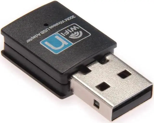 Alt view image 3 of 6 - 300Mbps USB WiFi Adapter LOTEKOO Wireless LAN Network Card Adapter WiFi Dongle for Desktop Laptop PC Windows 10 8 7 XP MAC OS (Plug-and-Play for Windows10)