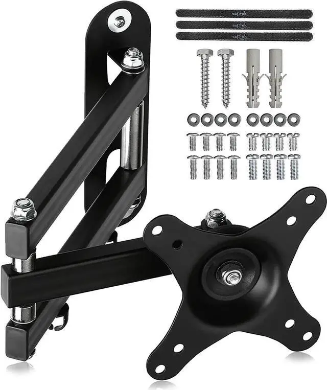 Main image of Suptek TV Wall Mount Swivel Tilt Rotation Full Motion Adjustable Articulating for Most 15-32 inch LED LCD Monitor Wall Mount VESA 75 100 (MA2720)