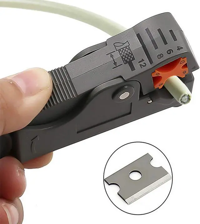 Alt view image 4 of 6 - 1pc Automatic Stripping Pliers Wire Stripper Multi-tool Crimping Pliers Cable Tools Cable Stripper Decrustation Pliers Hand Tool