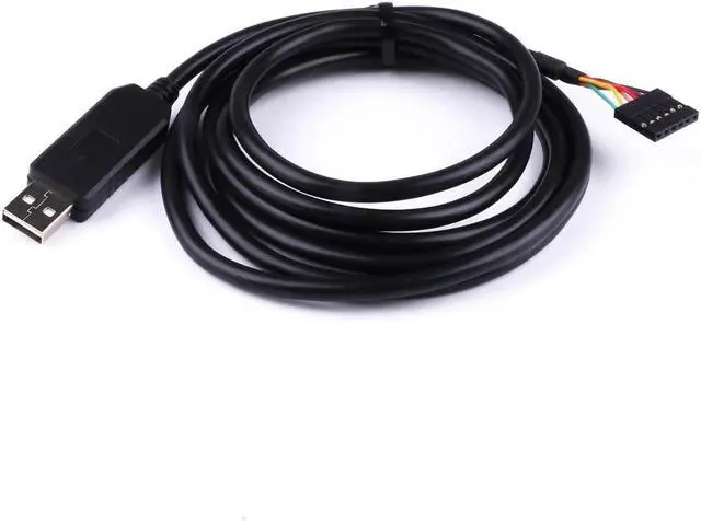 Alt view image 2 of 7 - FTDI TTL-232R-3V3 USB to TTL UART Converter Adapter Serial Cable for Galileo Gen2 Boards/BeagleBone Black/Minnowboard Max and More,3.3V,6 Way