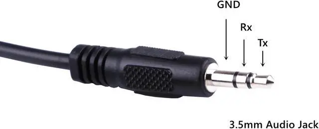 Alt view image 4 of 6 - FTDI TTL-232R-3V3-AJ 3.5mm Audio Jack Adapter Converter Serial Cable,USB to AJ 3.5mm TTL UART Serial Cable