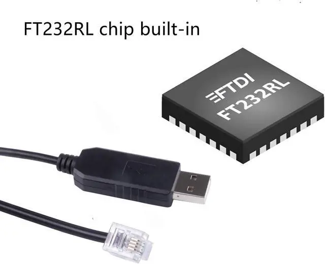 Alt view image 5 of 7 - USB to RS232 RJ10 4P4C Console Upgrade Cable for Meade HC 497 Autostar Audiostar,for Meade 505 Cable Replacement, for LX200 LX90 LX850 LX600 LX80 ETX125 ETX90 ETX80 LX65