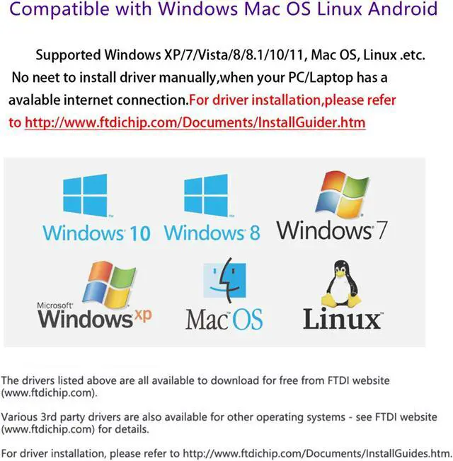 Alt view image 6 of 6 - USB RS232 to RJ11 RJ12 6P6C Programming Cable for Keyence PLC to PC Communication, FTDI Chip Built-in