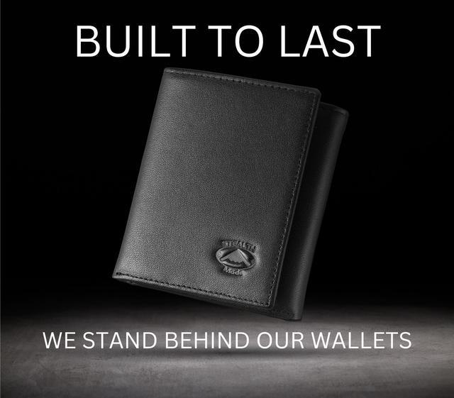 Buy Stealth Mode Leather Wallet for Men - Mens Leather RFID Wallet with ID  Window at