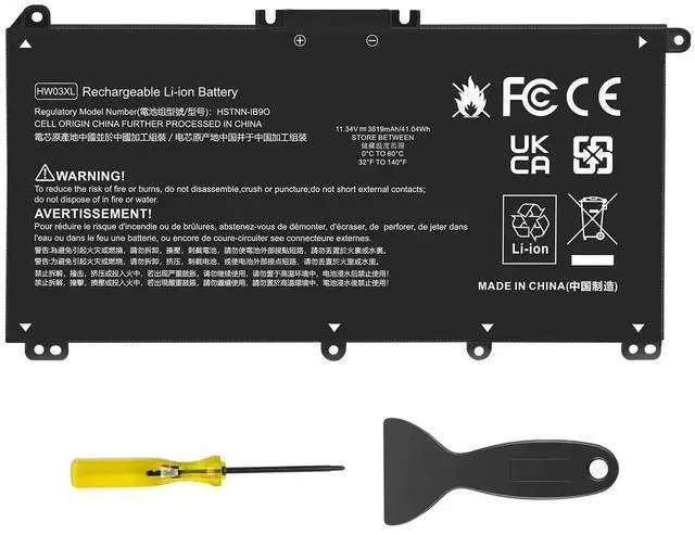 Alt view image 3 of 4 - HW03XL Battery for HP Pavilion 15-EG 15-EH 14-FQ0013DX L96887-541