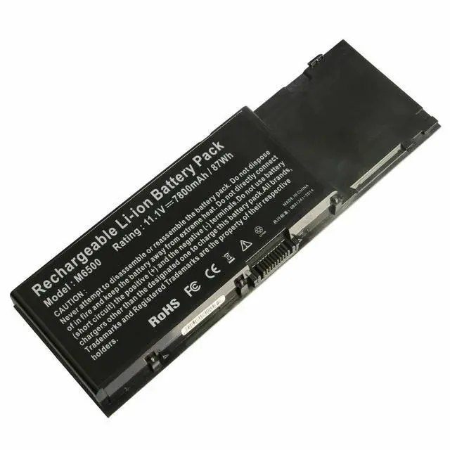 Alt view image 3 of 3 - Battery For Dell Precision M2400 M4400 M6400 M6500 KR854 8M039 C565C DW842