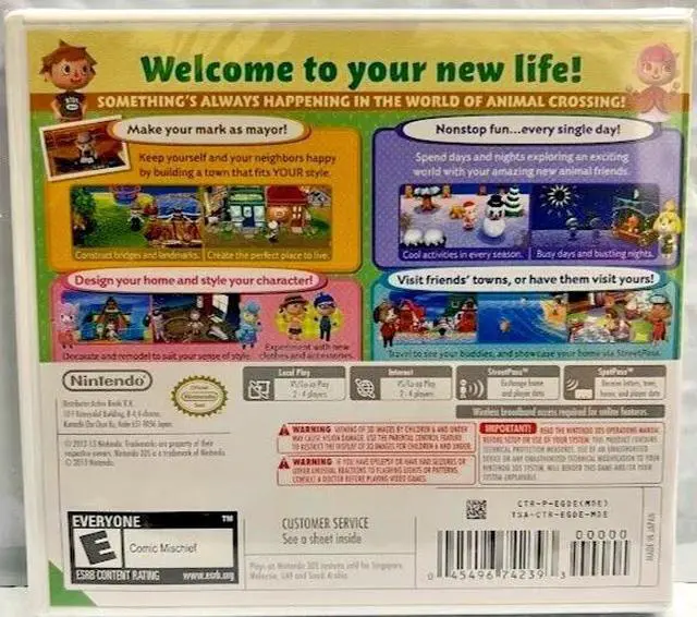 Alt view image 2 of 3 - Animal Crossing: New Leaf 3DS Brand New Game