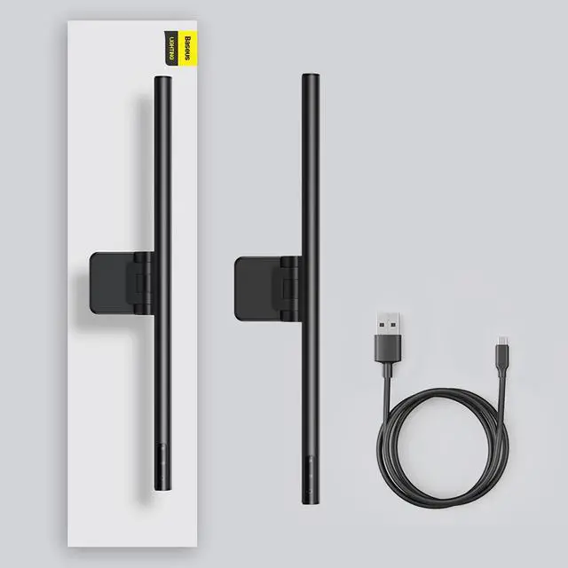 Alt view image 7 of 7 - Computer Light Desk Lamp Screen Light Laptop USB Lamp Hanging Light Table Lamp Monitor Light For Study Reading Light