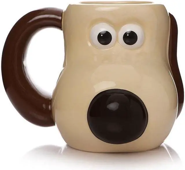 Main image of Wallace and Gromit - Gromit Head Shaped Mug