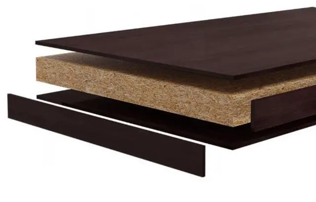 Alt view image 5 of 5 - Baycheer Computer Desk with 4 Drawers 40 Inch Home Office Desk Writing Desk Work Desk PC Table Study Desk with 3-Tier Drawers Storage, Modern Style for Small Spaces, Bedroom, Gaming