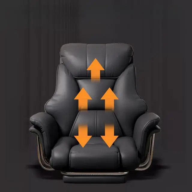 Alt view image 4 of 7 - Baycheer Office Chair, Big and Tall Office Chair with Foot Rest Ergonomic Office Chair Home Office Desk Chairs Tilt Lock Studio Chairs with Back, Back Support Lumbar Support