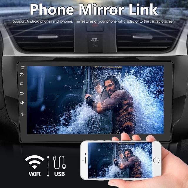 Alt view image 3 of 7 - Car Stereo Radio for Nissan Sentra 2013 2014 2015 2016 2017, Android 12 Carplay Android Auto Radio Navigation Support WiFi Bluetooth Steering Wheel Control FM Mirror Link, 2G+32G