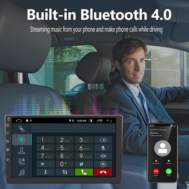 Alt view image 4 of 7 - Car Stereo Radio for Nissan Sentra 2013 2014 2015 2016 2017, Android 12 Carplay Android Auto Radio Navigation Support WiFi Bluetooth Steering Wheel Control FM Mirror Link, 2G+32G