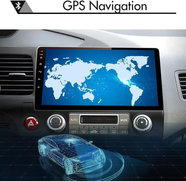 Alt view image 6 of 7 - Car Radio Stereo Andriod 12 for Chevrolet Chevy Malibu 2013 2014 2015 Support Carplay Android Auto