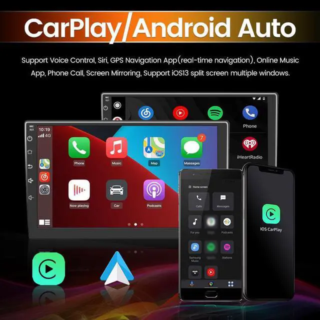 Alt view image 3 of 7 - Android 12 Car Stereo Radio Compatible for Hyundai Elantra 2011-2013, 9 inch GPS Navigation Built-in DSP Bluetooth WiFi SWC MirrorLink Wireless CarPlay Wired Android Auto