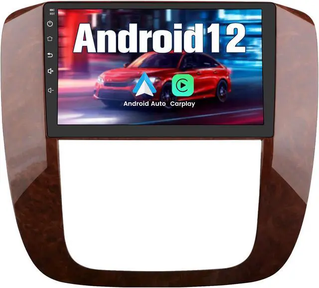 Main image of Car Radio Stereo for GMC Yukon Chevrolet Chevy Silverado Tahoe Suburban 2007-2012 with Built in Apple CarPlay Andriod Auto