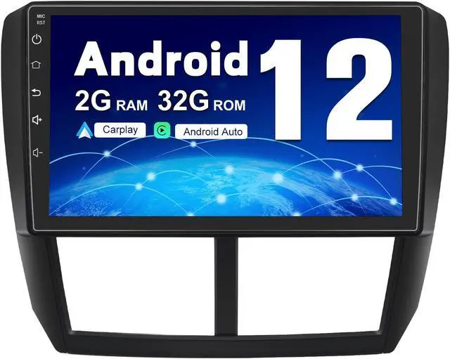 Main image of Car Stereo for Subaru Forester Impreza WRX 2008 2009 2010 2011 2012, 2 + 32G Android Bluetooth Radio Touchscreen Support CarPlay Android Auto Bluetooth Navigation
