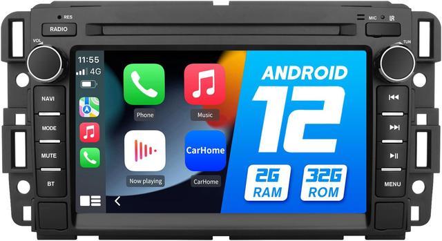 Car Radio Stereo Android 12 for Chevrolet Chevy Silverado Tahoe GMC Sierra  Yukon 8 inch Touch Screen 2G+32G Head Unit with Carplay/Android Auto SWC  GPS WiFi Bluetooth FM RDS AM DSP 