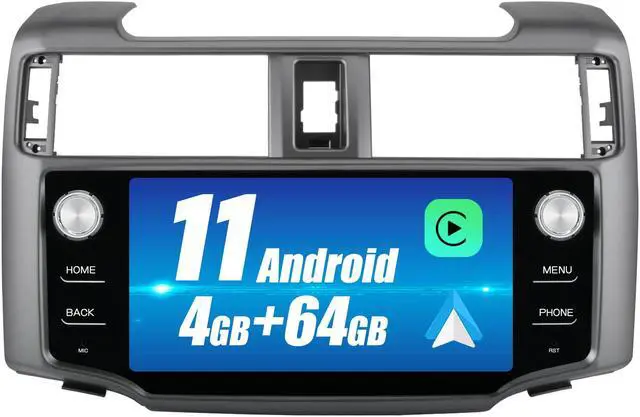 Main image of Car Radio Stereo Andriod 11 for Toyota 4runner 2010-2019 Head Unit 4G RAM 64G ROM with Wireless Apple CarPlay Andriod Auto