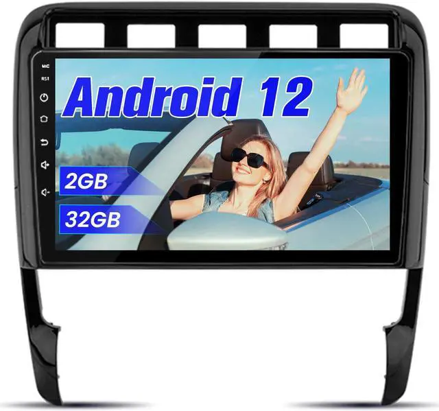 Main image of Car Radio Stereo for Porsche Cayenne 2003-2010 with Wireless Apple Carplay Android Auto