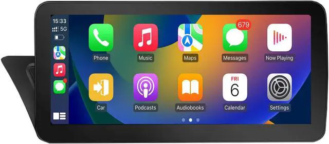 Main image of Andriod Car Radio Stereo for Audi A4A5 B8 2009-2017 GPS Navigator MMI Control Retained12.3 inch Screen Upgrade Built in Carplay/Android Auto SWC BT AM/FM CD DVD 4G RAM 64G ROM Head Unit