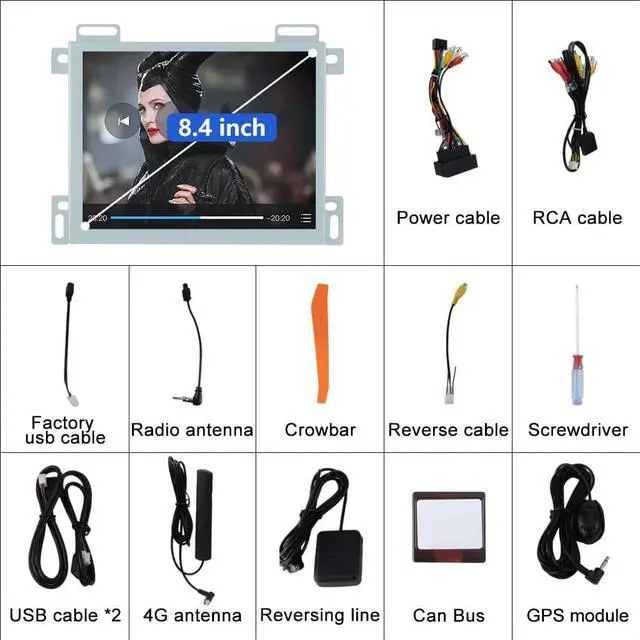 Alt view image 7 of 7 - Android 12 Car Stereo for Dodge Charger Challenger RAM 2015-2019 Jeep Wrangler Gladiator Compass 2018-2020 Radio Upgrade Replacement with Wireless Carplay GPS Bluetooth WiFi, 4+64GB