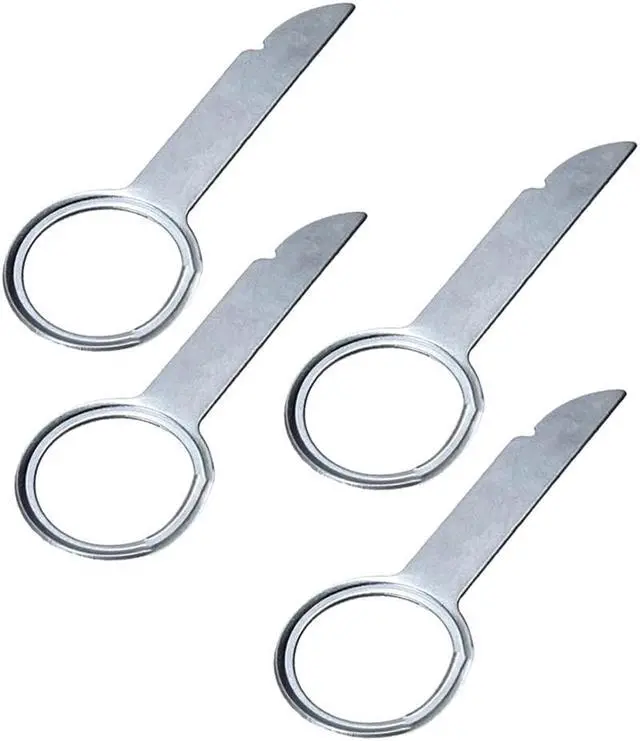 Main image of Car CD Radio Removal Release Keys Stereo Extraction Tool Pins 4Pcs For BMW Benz Audi