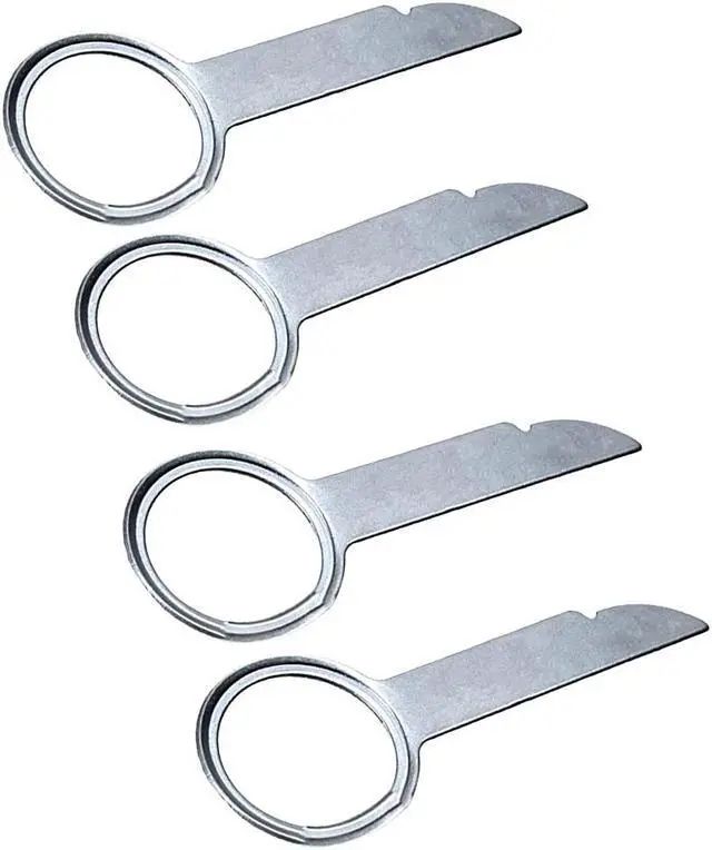 Alt view image 5 of 5 - Car CD Radio Removal Release Keys Stereo Extraction Tool Pins 4Pcs For BMW Benz Audi