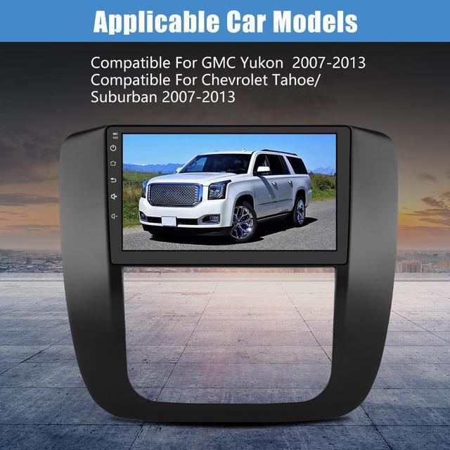 Alt view image 3 of 7 - Car Stereo Radio Android 12 for GMC Yukon Chevrolet Chevy Tahoe Suburban 2007-2012 with Wireless Apple CarPlay Android Auto 2+32GB