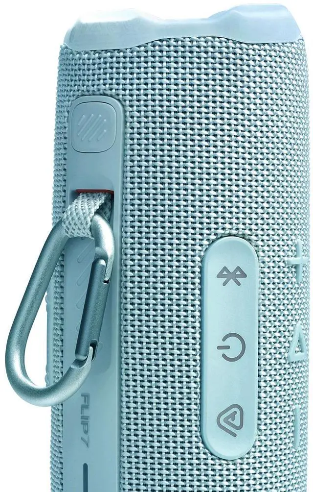 Alt view image 3 of 5 - JBL Flip 7 Teal Portable Bluetooth Speaker