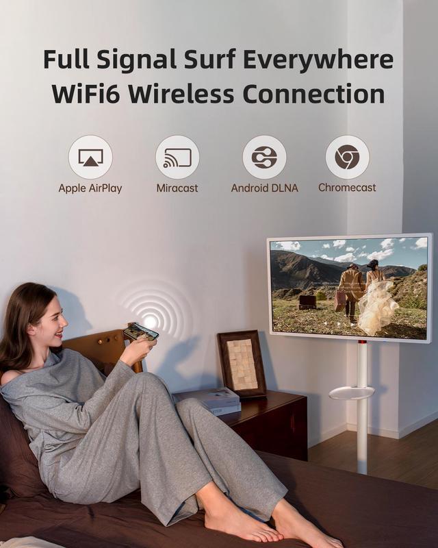 Alt view image 5 of 7 - KTC MegPad 32" 4K Touch Screen Portable Monitor|Google EDLA-Certified Android 13|8G RAM+128G Storage Octa-core CPU|Dual 6W Speakers|Built-in 9500mAh Battery|WiFi 6 Remote Mouse Control for All Apps