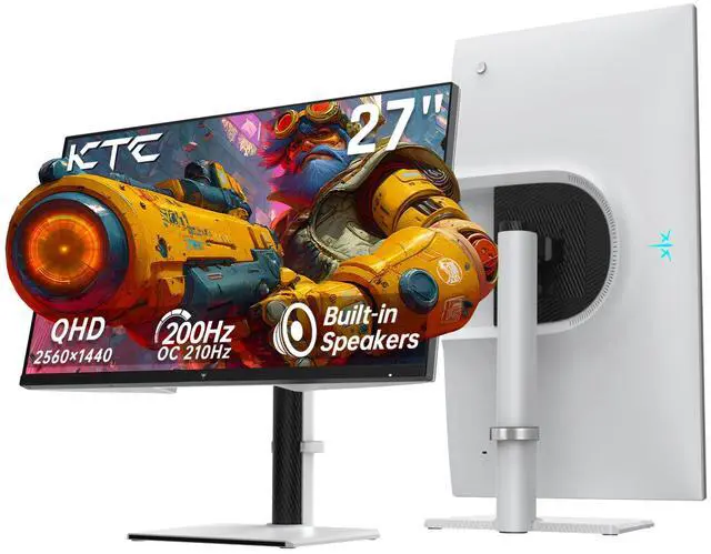 KTC 27インチ FAST IPS WQHD 200Hz モニター Amazon.co.jp: KTC 27インチゲーミングモニター WQHD (2560x1440