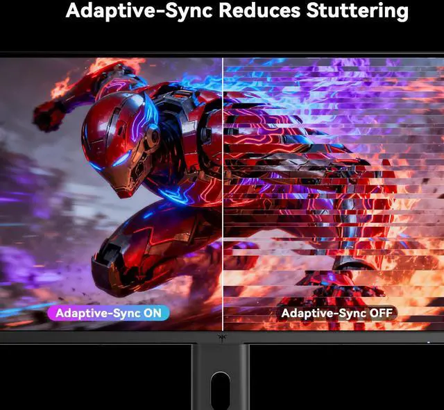 Alt view image 6 of 7 - KTC 24.5 Inch 240Hz Gaming Monitor, FHD 1080p Fast IPS Computer Monitor, 1ms with Adaptive-Sync, HDR400, HDMI x2, DPx1, VESA Mount, Tilt/Pivot/Height Adjustment, H25T7-3