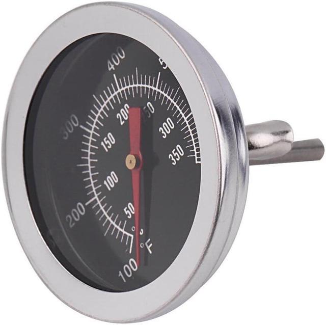 Stainless Steel Bbq Smoker Grill Thermometer Temperature Gauge 50