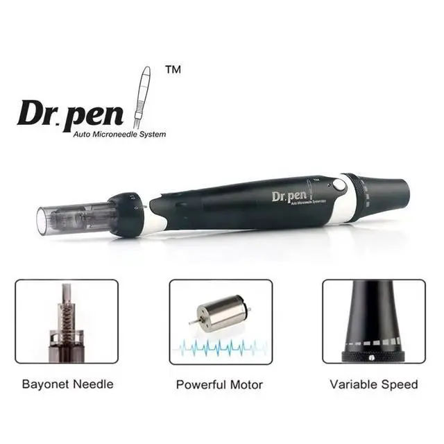 Alt view image 4 of 7 - Dr.pen A7 Wired Derma Stamp Pen Skin Care Salon Scar Remove Facial Treatment Microneedling Pen