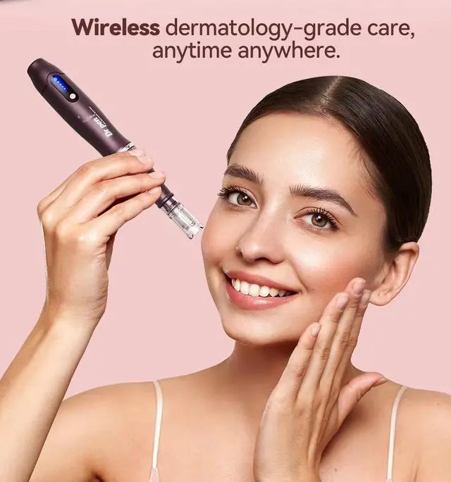 Alt view image 5 of 7 - Dr.pen A10 Electric Micro Screw Needle Waved Cartridge Skin Pen Micro Needling Therapy Systems for Face and Hair Treatment